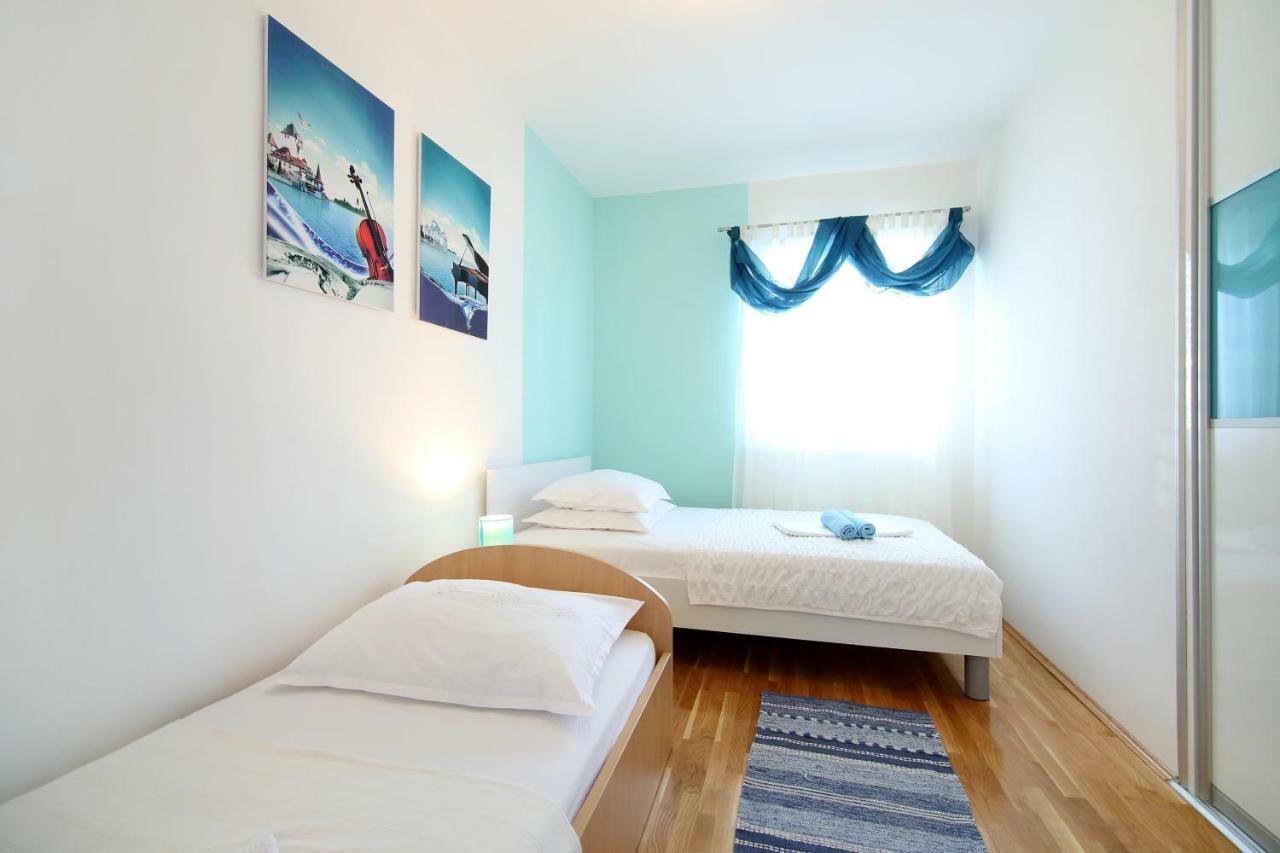 Luxury House With Pool Villa Trogir Bagian luar foto