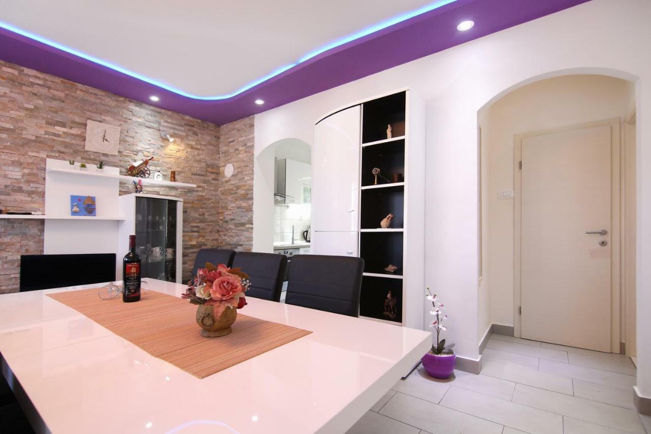 Luxury House With Pool Villa Trogir Bagian luar foto