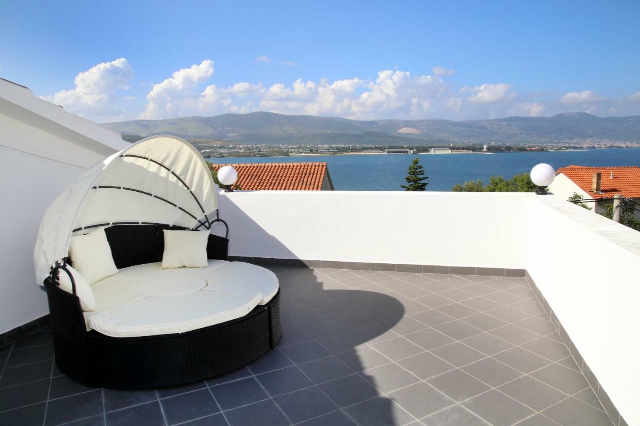 Luxury House With Pool Villa Trogir Bagian luar foto