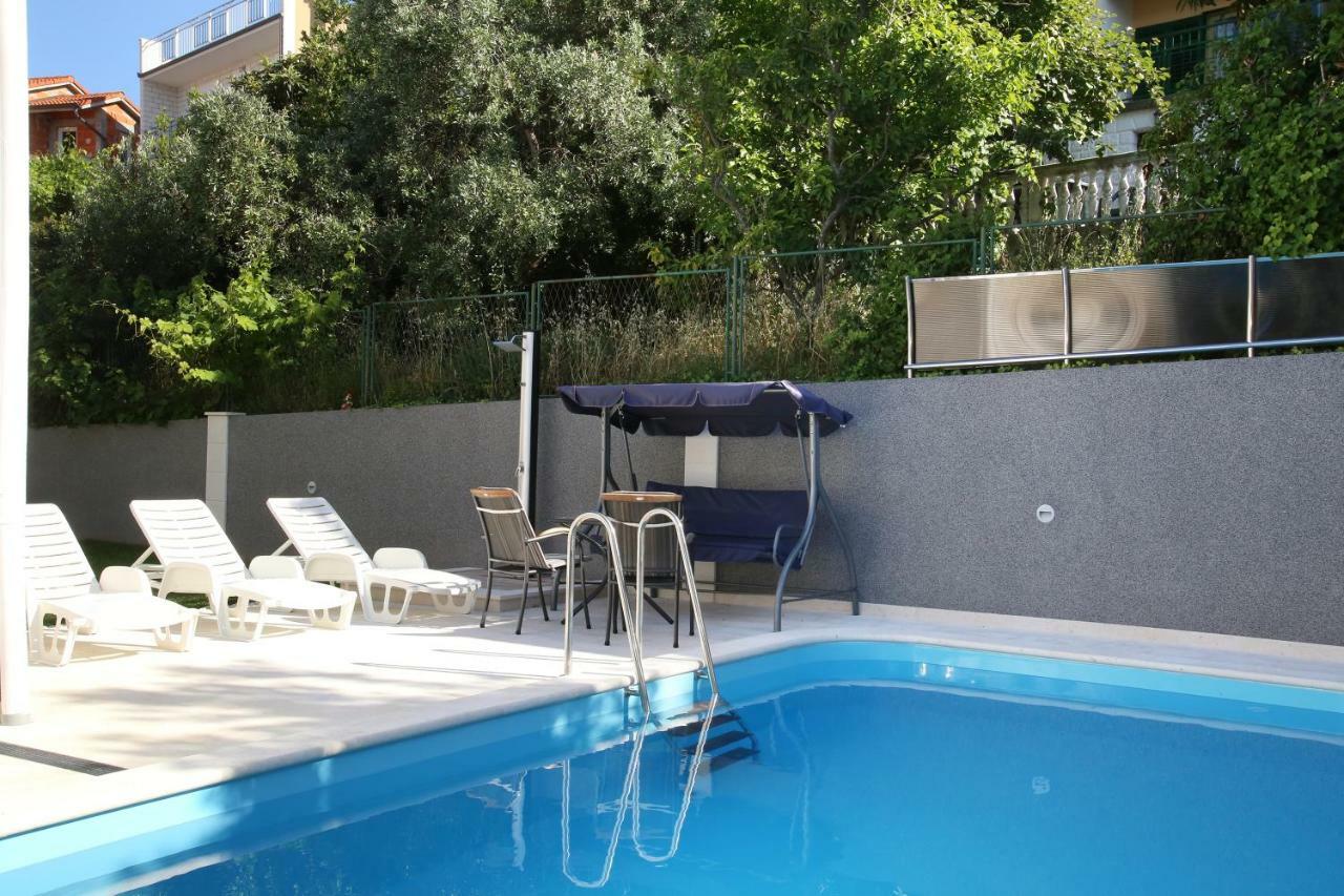 Luxury House With Pool Villa Trogir Bagian luar foto